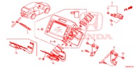 EINBAUSATZ F. RNS2  für Honda CR-V DIESEL 2.2 EXCLUSIVE 5 Türen 5 gang automatikgetriebe 2013