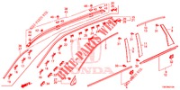 GRILL, VORNE/ZIERLEISTE  für Honda CR-V DIESEL 2.2 EXCLUSIVE 5 Türen 5 gang automatikgetriebe 2013