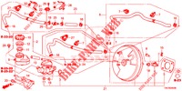 HAUPTBREMSZYLINDER/MASTER POWER (LH) (1) für Honda CR-V DIESEL 2.2 EXCLUSIVE 5 Türen 5 gang automatikgetriebe 2013