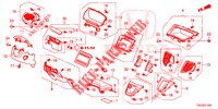 INSTRUMENT, ZIERSTUECK (COTE DE CONDUCTEUR) (LH) für Honda CR-V DIESEL 2.2 EXCLUSIVE 5 Türen 5 gang automatikgetriebe 2013
