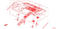 MOTORABDECKUNG (DIESEL) (2.2L) für Honda CR-V DIESEL 2.2 EXCLUSIVE 5 Türen 5 gang automatikgetriebe 2013