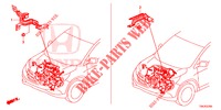 MOTORKABELBAUM, STREBE (DIESEL) (2.2L) für Honda CR-V DIESEL 2.2 EXCLUSIVE 5 Türen 5 gang automatikgetriebe 2013
