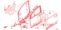TUERTAFELN, VORNE(2D)  für Honda CR-V DIESEL 2.2 EXCLUSIVE 5 Türen 5 gang automatikgetriebe 2013