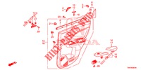 TUERVERKLEIDUNG, HINTEN(4D)  für Honda CR-V DIESEL 2.2 EXCLUSIVE 5 Türen 5 gang automatikgetriebe 2013