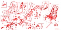 VORDERSITZ/SITZGURTE (D.) für Honda CR-V DIESEL 2.2 EXCLUSIVE 5 Türen 5 gang automatikgetriebe 2013