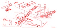 WERKZEUGE/WAGENHEBER  für Honda CR-V DIESEL 2.2 EXCLUSIVE 5 Türen 5 gang automatikgetriebe 2013