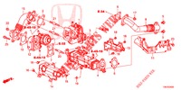 EGR STEUERVENTIL (DIESEL) (2.2L) für Honda CR-V DIESEL 2.2 EXECUTIVE NAVI 5 Türen 6 gang-Schaltgetriebe 2013