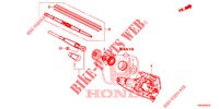HECKSCHEIBENWISCHER  für Honda CR-V DIESEL 2.2 EXECUTIVE NAVI 5 Türen 6 gang-Schaltgetriebe 2013