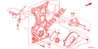 KETTENGEHAEUSE (DIESEL) (2.2L) für Honda CR-V DIESEL 2.2 EXECUTIVE NAVI 5 Türen 6 gang-Schaltgetriebe 2013