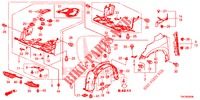 KOTFLUEGEL, VORNE  für Honda CR-V DIESEL 2.2 EXECUTIVE NAVI 5 Türen 6 gang-Schaltgetriebe 2013