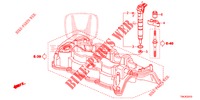 KRAFTSTOFFEINSPRITZUNG (DIESEL) (2.2L) für Honda CR-V DIESEL 2.2 EXECUTIVE NAVI 5 Türen 6 gang-Schaltgetriebe 2013