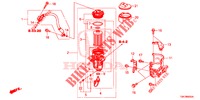 KRAFTSTOFFSIEB (DIESEL) (2.2L) für Honda CR-V DIESEL 2.2 EXECUTIVE NAVI 5 Türen 6 gang-Schaltgetriebe 2013