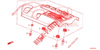 MOTORABDECKUNG (DIESEL) (2.2L) für Honda CR-V DIESEL 2.2 EXECUTIVE NAVI 5 Türen 6 gang-Schaltgetriebe 2013