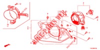 NEBELSCHEINWERFER  für Honda CR-V DIESEL 2.2 EXECUTIVE NAVI 5 Türen 6 gang-Schaltgetriebe 2013