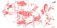 OELPUMPE (DIESEL) (2.2L) für Honda CR-V DIESEL 2.2 EXECUTIVE NAVI 5 Türen 6 gang-Schaltgetriebe 2013