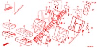 RUECKSITZ/SITZGURT,(2D)  für Honda CR-V DIESEL 2.2 EXECUTIVE NAVI 5 Türen 6 gang-Schaltgetriebe 2013