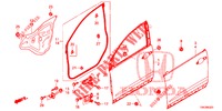 TUERTAFELN, VORNE(2D)  für Honda CR-V DIESEL 2.2 EXECUTIVE NAVI 5 Türen 6 gang-Schaltgetriebe 2013