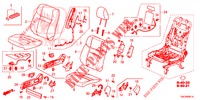 VORDERSITZ/SITZGURTE (D.) für Honda CR-V DIESEL 2.2 EXECUTIVE NAVI 5 Türen 6 gang-Schaltgetriebe 2013