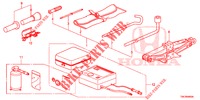 WERKZEUGE/WAGENHEBER  für Honda CR-V DIESEL 2.2 EXECUTIVE NAVI 5 Türen 6 gang-Schaltgetriebe 2013