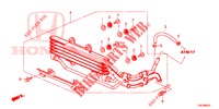 ATF KUEHLER (DIESEL) (2.2L) für Honda CR-V DIESEL 2.2 EXECUTIVE NAVI 5 Türen 5 gang automatikgetriebe 2013