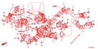 EGR STEUERVENTIL (DIESEL) (2.2L) für Honda CR-V DIESEL 2.2 EXECUTIVE NAVI 5 Türen 5 gang automatikgetriebe 2013