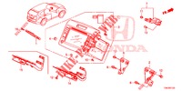 EINBAUSATZ F. RNS2  für Honda CR-V DIESEL 2.2 EXECUTIVE NAVI 5 Türen 5 gang automatikgetriebe 2013