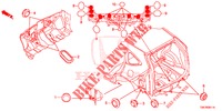 GUMMITUELLE (ARRIERE) für Honda CR-V DIESEL 2.2 EXECUTIVE NAVI 5 Türen 5 gang automatikgetriebe 2013