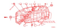 GUMMITUELLE (INFERIEUR) für Honda CR-V DIESEL 2.2 EXECUTIVE NAVI 5 Türen 5 gang automatikgetriebe 2013