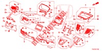 INSTRUMENT, ZIERSTUECK (COTE DE CONDUCTEUR) (LH) für Honda CR-V DIESEL 2.2 EXECUTIVE NAVI 5 Türen 5 gang automatikgetriebe 2013