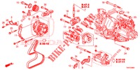 MOTORHALTERUNG (DIESEL) (2.2L) für Honda CR-V DIESEL 2.2 EXECUTIVE NAVI 5 Türen 5 gang automatikgetriebe 2013
