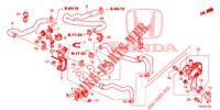 WASSERSCHLAUCH/HEIZUNGSSCHACHT (DIESEL) (2.2L) (LH) für Honda CR-V DIESEL 2.2 EXECUTIVE NAVI 5 Türen 5 gang automatikgetriebe 2013