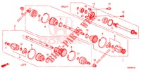 ANTRIEBSWELLE, VORNE/HALBWELLE (DIESEL) (1) für Honda CR-V DIESEL 1.6 COMFORT 5 Türen 6 gang-Schaltgetriebe 2016