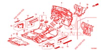 BODENMATTE/ISOLATOR (2) für Honda CR-V DIESEL 1.6 COMFORT 5 Türen 6 gang-Schaltgetriebe 2016