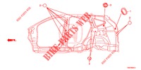 GUMMITUELLE (LATERAL) für Honda CR-V DIESEL 1.6 COMFORT 5 Türen 6 gang-Schaltgetriebe 2016