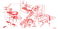 KOTFLUEGEL, VORNE (2) für Honda CR-V DIESEL 1.6 COMFORT 5 Türen 6 gang-Schaltgetriebe 2016