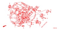 KUPPLUNGSGEHAEUSE (DIESEL) (1) für Honda CR-V DIESEL 1.6 COMFORT 5 Türen 6 gang-Schaltgetriebe 2016