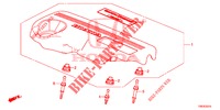 MOTORABDECKUNG (DIESEL) für Honda CR-V DIESEL 1.6 COMFORT 5 Türen 6 gang-Schaltgetriebe 2016