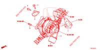 TURBOLADER (DIESEL) (1) für Honda CR-V DIESEL 1.6 COMFORT 5 Türen 6 gang-Schaltgetriebe 2016