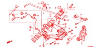 UNTERER ARM, HINTEN/FUEHRUNGSARM  für Honda CR-V DIESEL 1.6 COMFORT 5 Türen 6 gang-Schaltgetriebe 2016