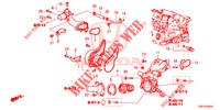 WASSERPUMPE/THERMOSTAT (DIESEL) für Honda CR-V DIESEL 1.6 COMFORT 5 Türen 6 gang-Schaltgetriebe 2016