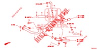 WASSERSCHLAUCH/HEIZUNGSSCHACHT (DIESEL) (2) für Honda CR-V DIESEL 1.6 COMFORT 5 Türen 6 gang-Schaltgetriebe 2016