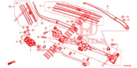 WINDSCHUTZSCHEIBENWISCHER (LH) (2) für Honda CR-V DIESEL 1.6 COMFORT 5 Türen 6 gang-Schaltgetriebe 2016