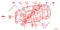 GUMMITUELLE (INFERIEUR) für Honda CR-V DIESEL 1.6 COMFORT 5 Türen 9 gang automatikgetriebe 2016