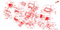 INSTRUMENT, ZIERSTUECK (COTE DE CONDUCTEUR) (LH) für Honda CR-V DIESEL 1.6 COMFORT 5 Türen 9 gang automatikgetriebe 2016