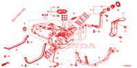 KRAFTSTOFFEINFUELLROHR (DIESEL) für Honda CR-V DIESEL 1.6 COMFORT 5 Türen 9 gang automatikgetriebe 2016