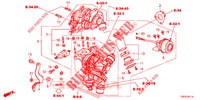 TURBOLADER (DIESEL) (2) für Honda CR-V DIESEL 1.6 COMFORT 5 Türen 9 gang automatikgetriebe 2016