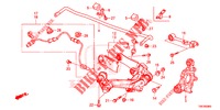 UNTERER ARM, HINTEN/FUEHRUNGSARM  für Honda CR-V DIESEL 1.6 COMFORT 5 Türen 9 gang automatikgetriebe 2016