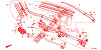 WINDSCHUTZSCHEIBENWISCHER (LH) (2) für Honda CR-V DIESEL 1.6 COMFORT 5 Türen 9 gang automatikgetriebe 2016