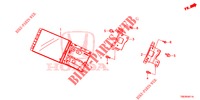 AUDIO EINHEIT MIT DISPLAY für Honda CR-V DIESEL 1.6 ELEGANCE 5 Türen 6 gang-Schaltgetriebe 2016