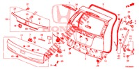 HECKKLAPPENPLATTE(2D)  für Honda CR-V DIESEL 1.6 ELEGANCE 5 Türen 6 gang-Schaltgetriebe 2016